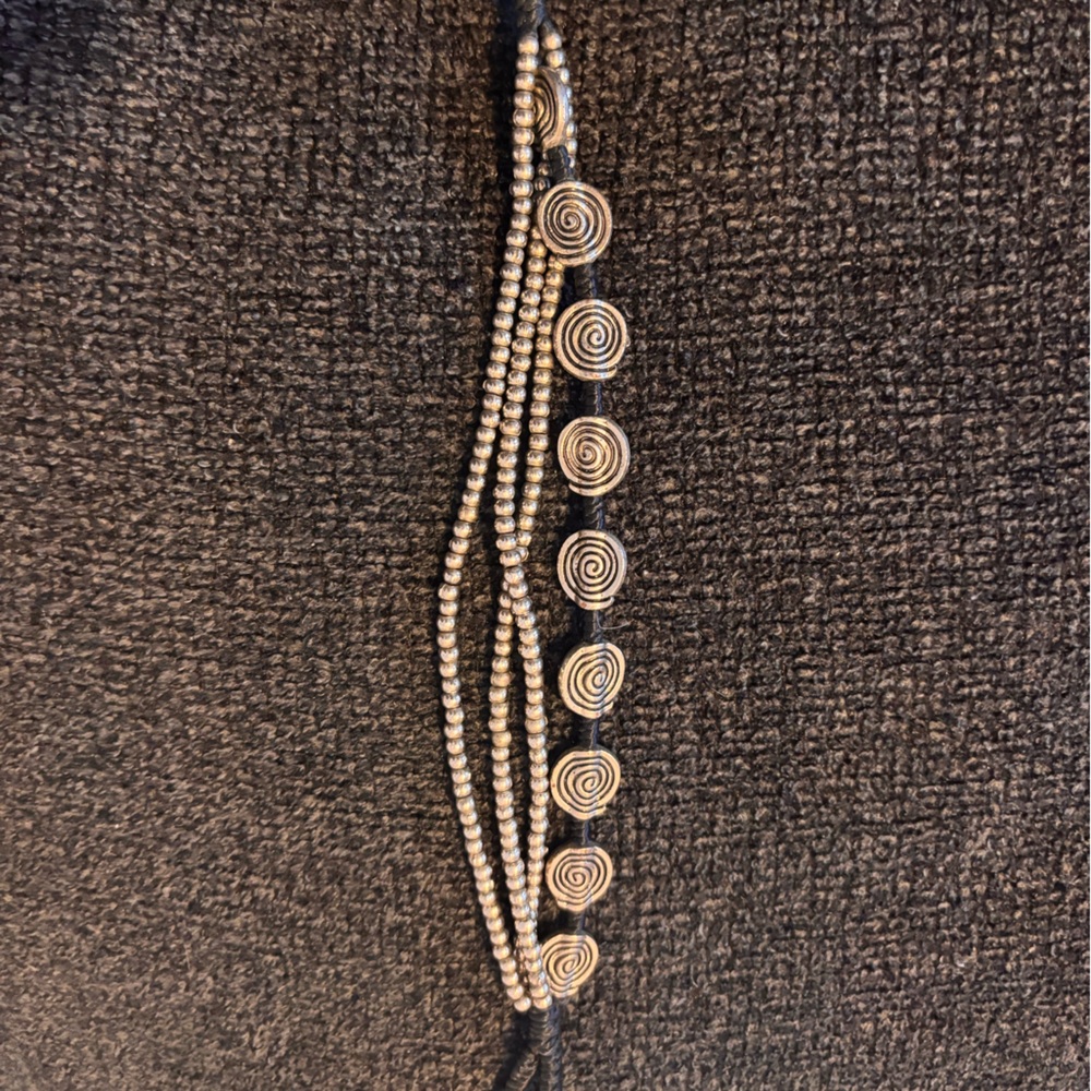 Spiral Beaded Bracelet